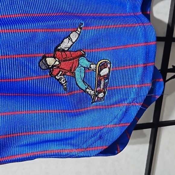 Back to the Future Marty McFly Pinstripe Baseball Jersey Size Large NWT - Picture 7 of 12